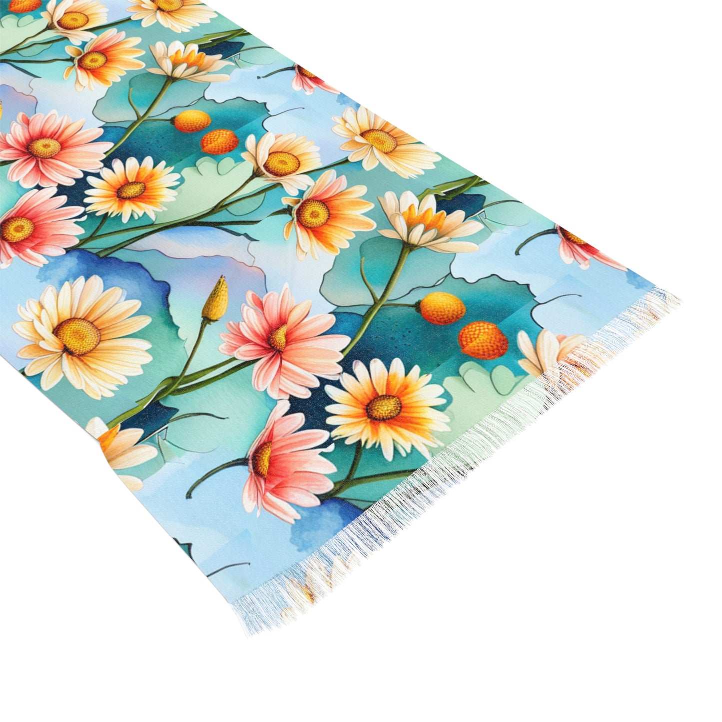 Spring Floral Scarf