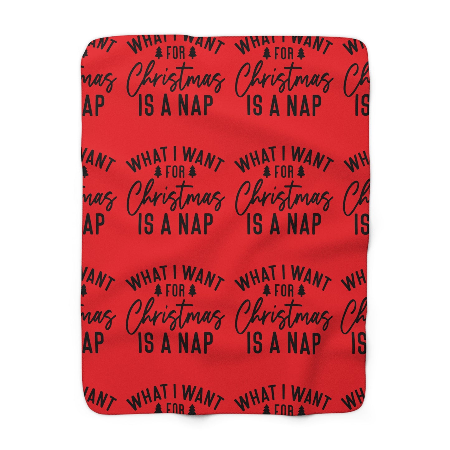 What I want for Christmas is a Nap Sherpa Fleece Blanket