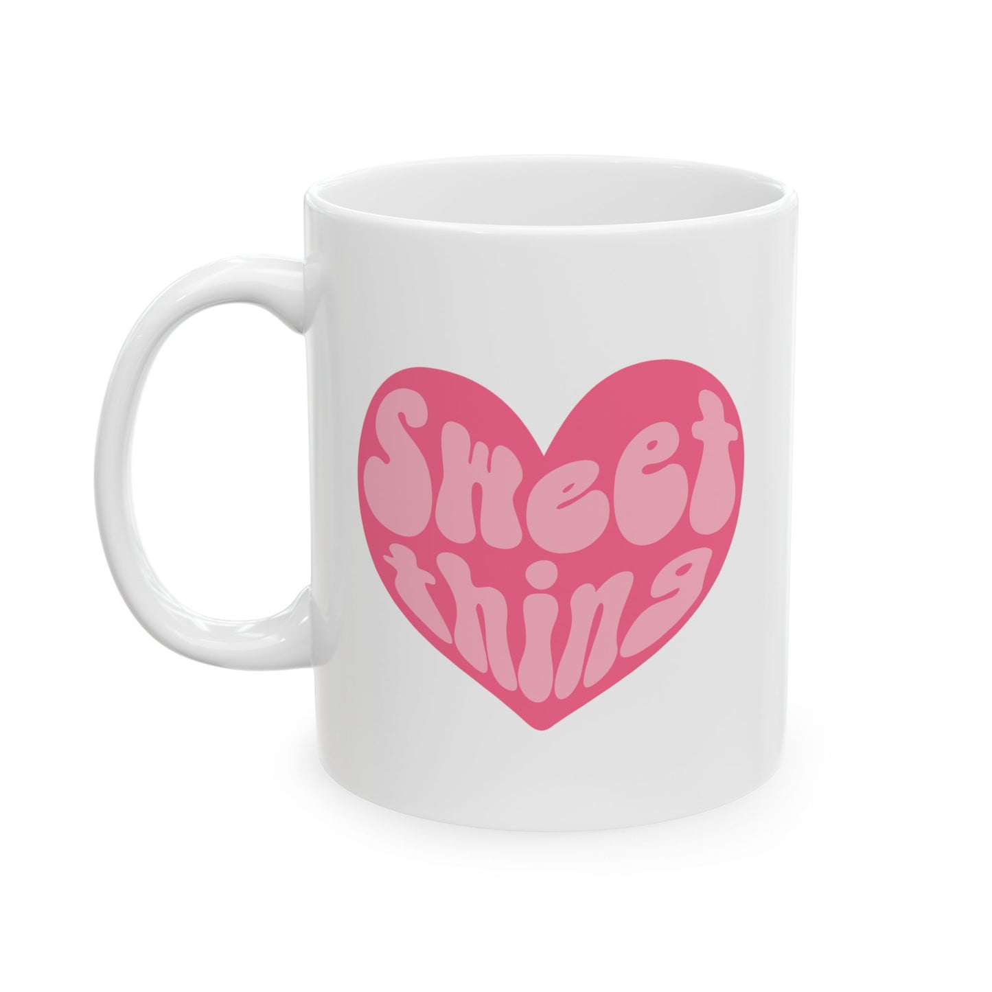 Valentine Groovy Sweet Thing Ceramic Mug
