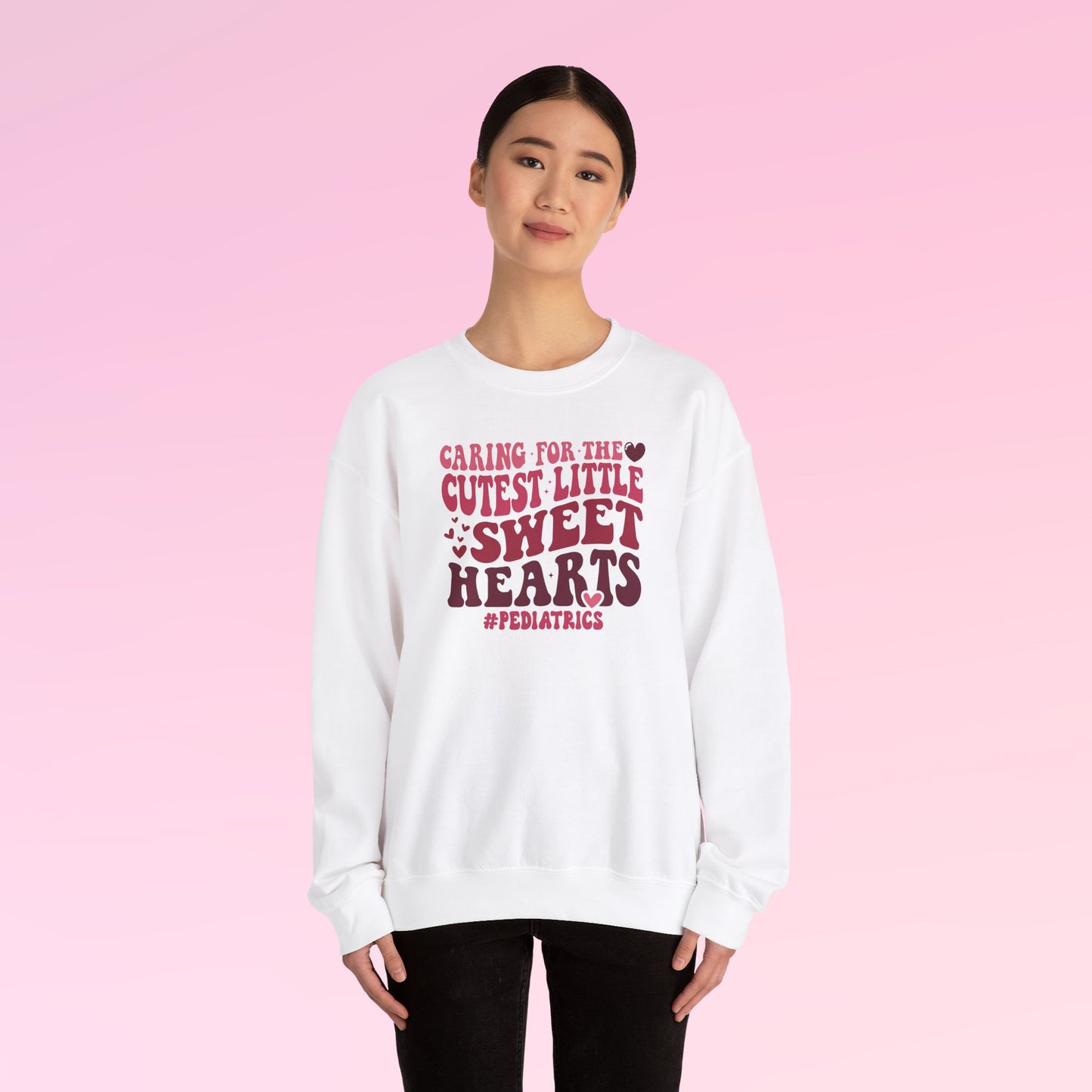 Valentine Pediatrics Nurse Sweatshirt