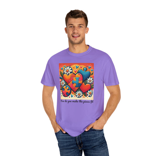 How do you make the pieces fit Autism Awareness T-shirt