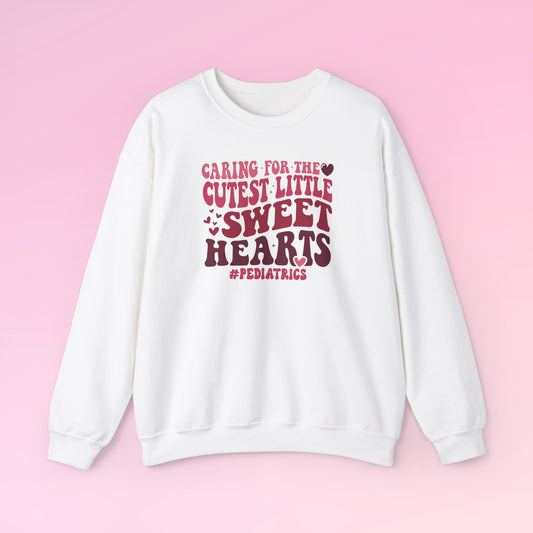 Valentine Pediatrics Nurse Sweatshirt