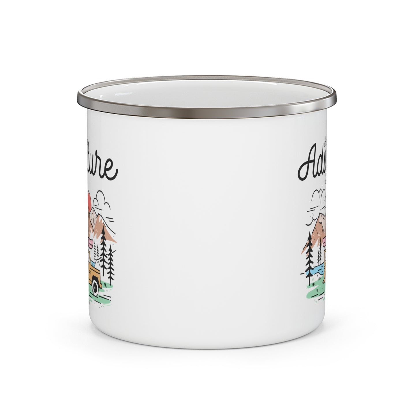 Let the Adventure Begin Camping Mug