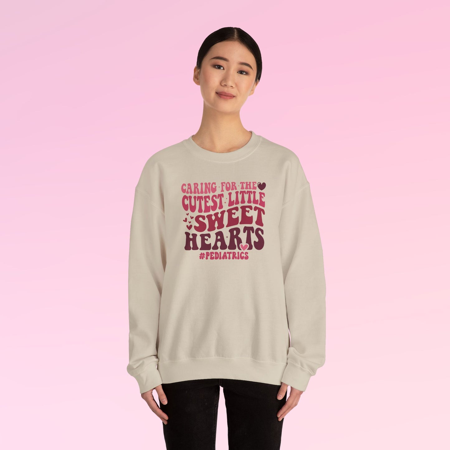 Valentine Pediatrics Nurse Sweatshirt