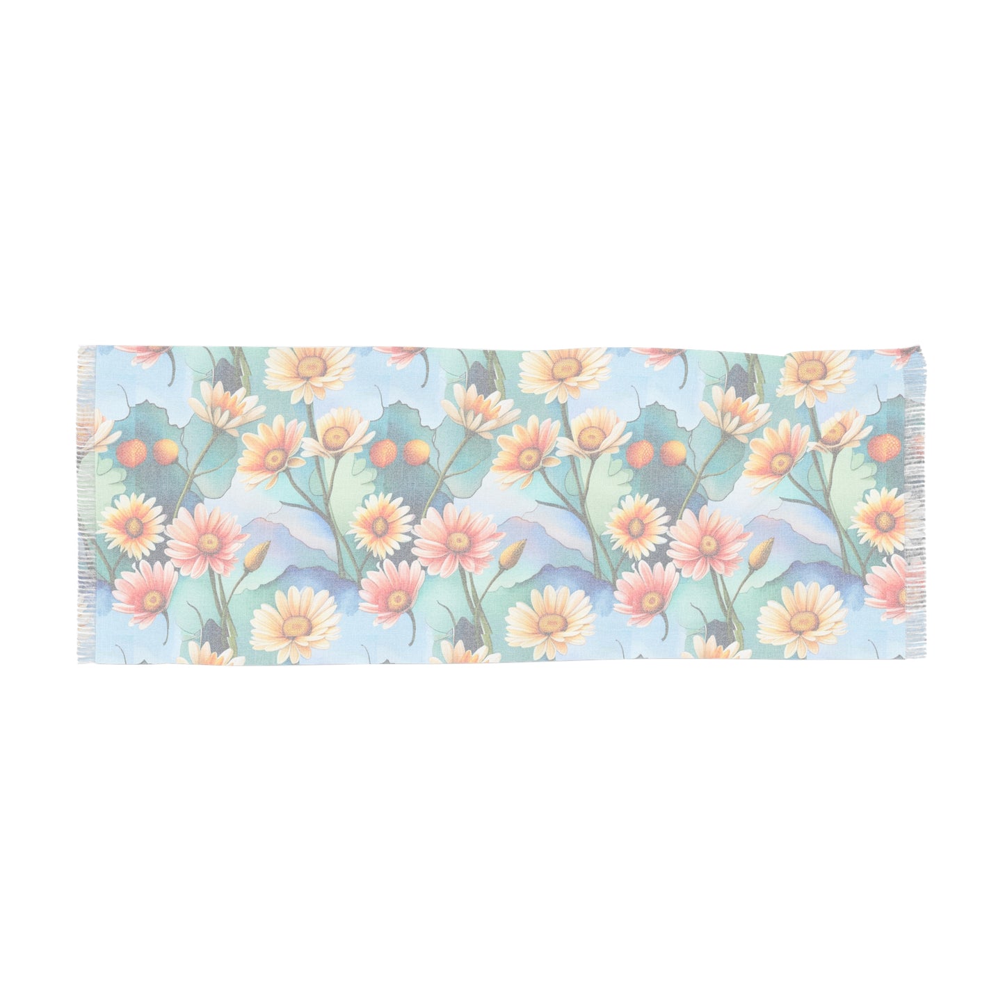 Spring Floral Scarf